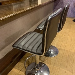 カウンター用椅子(2脚)