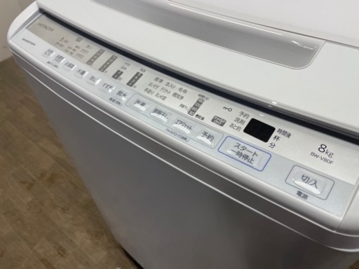 110504 日立 8.0kg洗濯機 2021年製