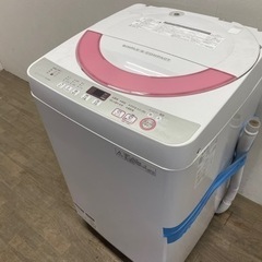 110507 シャープ6.0kg洗濯機 2016年製