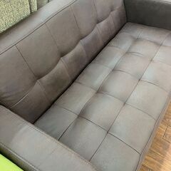 未使用 2Pソファ 大川家具 No.2050○ ※現金、クレジット、スマホ決済対応※