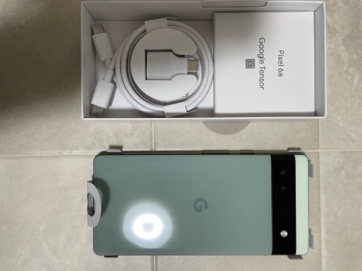 pixel6a グリーン 動作確認のみの美品