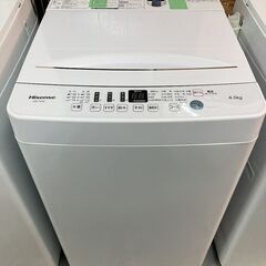 ■ioy1105■ハイセンス　縦型洗濯機　4.5kg　HW-T4...