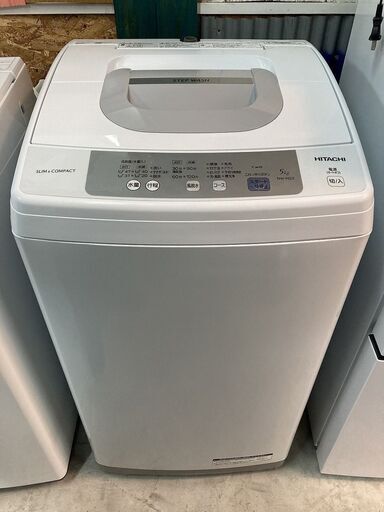 ■ioy1106■日立　縦型洗濯機　5.0kg　NW-H53　2019年製■