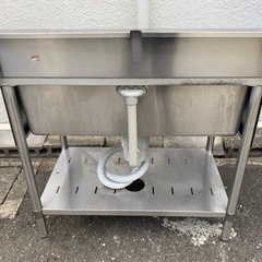 マルゼン 業務用 大型 一槽シンク 900×600×800 流し台 厨房機材 洗浄済み キッチン 手洗い場 小型 厨房機器 店舗用品 大阪 maruzen 大阪