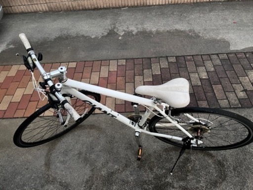 自転車　クロスバイク　値段交渉　ジャイアント　空気入れ　空気圧