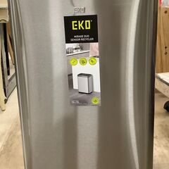 ☆★美品★☆EKO ダストボックス ゴミ箱 充電式 センサー式 自動開閉 2口 15L＋15L EK9263R MIRAGE DUO SENSOR RECYCLER【ユーズドユーズ名古屋天白店】J2211