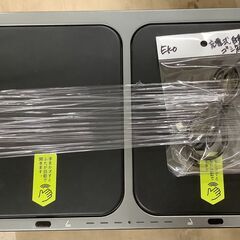 ☆★美品★☆EKO ダストボックス ゴミ箱 充電式 センサー式 自動開閉 2口 15L＋15L EK9263R MIRAGE DUO SENSOR RECYCLER【ユーズドユーズ名古屋天白店】J2211