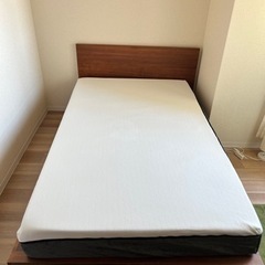無印良品 セミダブルベッド 快眠タイムズ オアシスマットレス セミダブル