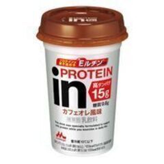 【ネット決済・配送可】森永 inプロテイン カフェオレ風味×10...