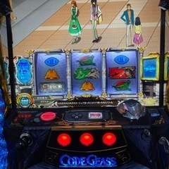 スロット実機 コードギアスR2 コイン不要機付属