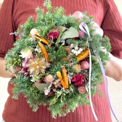 クリスマスリース お正月リース 節分リース 冬リース 杉リースgpj