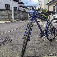 クロスバイク　コーダーブルーム rail　s2　紫
400mm 3✕8速　155〜170cm　狭山市引取限定　女性向き　完全整備車