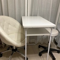 ネイルテーブル、椅子セット