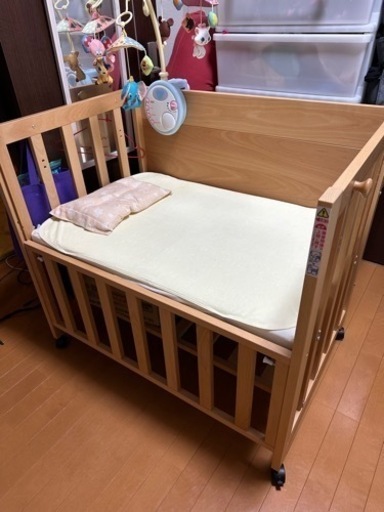 日本製の5倍使える5WAYミニベビーベッド　今年2月購入 値下げ！ 日本製の5倍使える5WAYミニベビーベッド 今年2月購入 値下げ！ ミニ