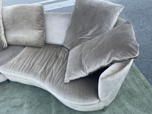 ☆品 Domicil ドミシール IDC 大塚家具 カウチソファー コーナー