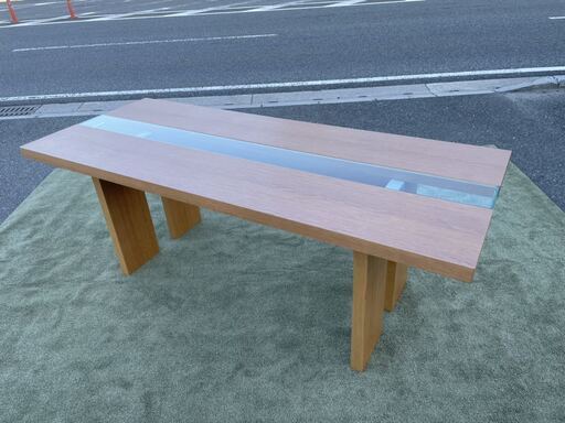 ☆中古品 美品 IDC 大塚家具 ダイニングテーブル リッツ 2000ｘ800ｘ720ｍｍ 定価27万円 福岡県古賀市☆