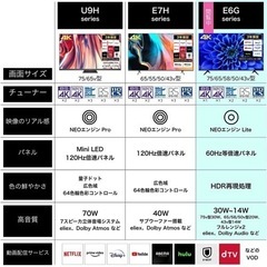 ハイセンス 50V型 4Kチューナー内蔵 液晶 テレビ 50E6G ネット動画対応 VAパネル 3年保証 2021年モデル