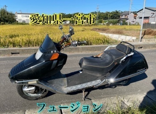 50457km フュージョンX ホンダMF02 ビッグスクーター☆ 始動動画あり-