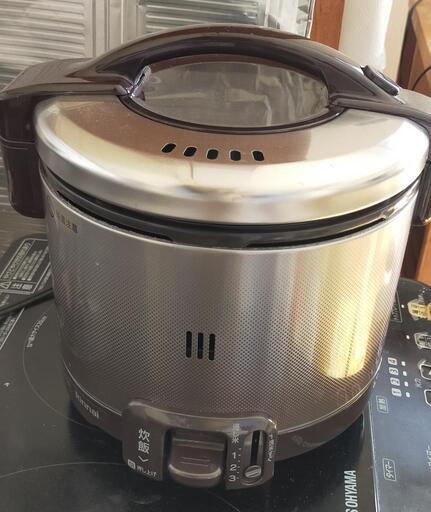 リンナイガス炊飯器都市ガス用2022年6月購入 ガス炊飯器 リンナイ」