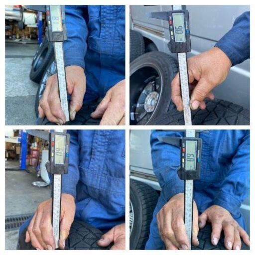 17㌅中古スタッドレスタイヤアルミ付き4本セット SUV専用 スバルXVで