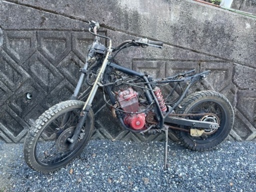 HONDA XLR250MD16型部品取り