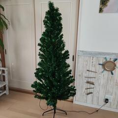 【ネット決済】クリスマスツリー(180cm)光ファイバーイルミ＋...