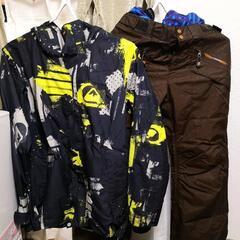 【12/23まで】スノーボード　一式　ウエア、小物付き　配送可