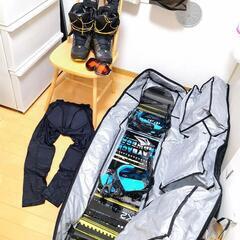 【12/23まで】スノーボード　一式　ウエア、小物付き　配送可