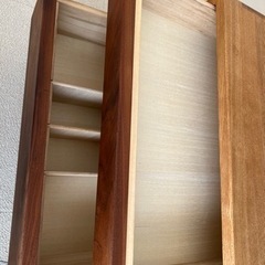 購入者決定しました　ウォールナット　タモ　テレビボード　150