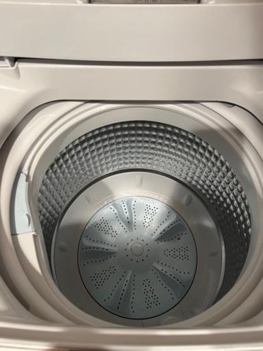 受け渡し予定者決定　中古　洗濯機　21年式　AQUA AQW-S60J 風乾燥付き　11月26日、27日引取り前提