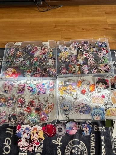 東方プロジェクト　キーホルダーいろいろ