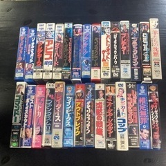 VHS ビデオテープ 映画 正規品 29本セット！カセットテープ