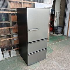 アクア　AQR-SV27G-S　３ドア冷蔵庫　シルバー色『中古良...