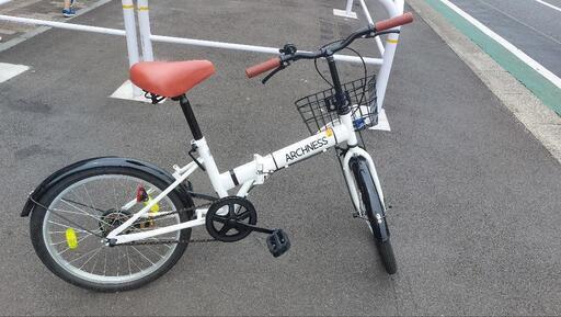 折りたたみ自転車　20インチ　美品