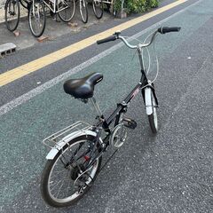 リサイクルショップどりーむ天保山店】○454○ 折りたたみ自転車