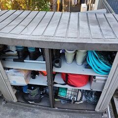 物置2個セット　樹脂製