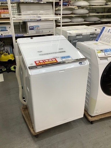 HITACHI 縦型洗濯乾燥機　BW-DX120E 12.0kg 2019年製　売場展開中！！！