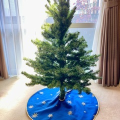 【差し上げます】ドイツ製クリスマスツリー中古 120センチ（ライ...