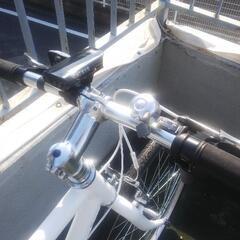 美品  （新品同様）アルミクロスバイク売ります。