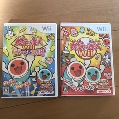 太鼓の達人　Wii  ソフト　2本セット