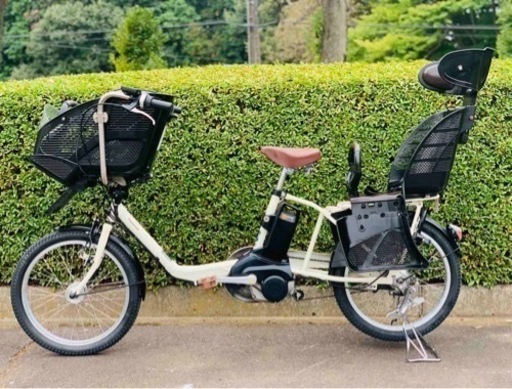 Ⅱ 4439 12アンペア　新品日本製タイヤ 20インチ　子供乗せ電動自転車
