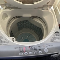 洗濯機　TOSHIBA AW-5GM（W）故障