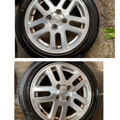 165/55r15  国産　バリ溝　ダイハツ　タイヤホイール