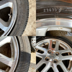 165/55r15  国産　バリ溝　ダイハツ　タイヤホイール