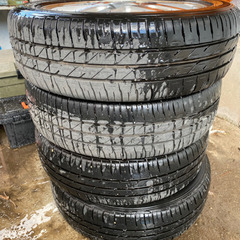 165/55r15  国産　バリ溝　ダイハツ　タイヤホイール