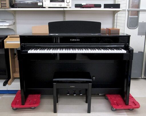 札幌市清田区 YAMAHA ヤマハ 電子ピアノ 88鍵 CLP-575PEクラビノーバ 2017年製 中古品 動作確認済み