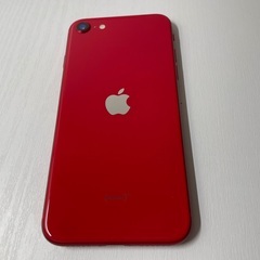 【美品】iPhone SE(第2世代) 64GB 赤　SIMロッ...