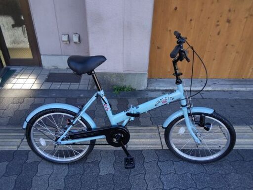 折りたたみ】MIMOLETE ミモレット 青 20インチ