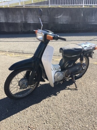 スズキ　バーディー50    2スト　書類付レストアベース車