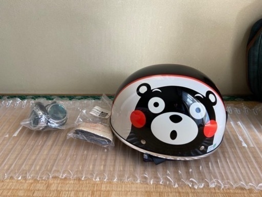 新品未使用　絶版　かわいいくまモンヘルメット